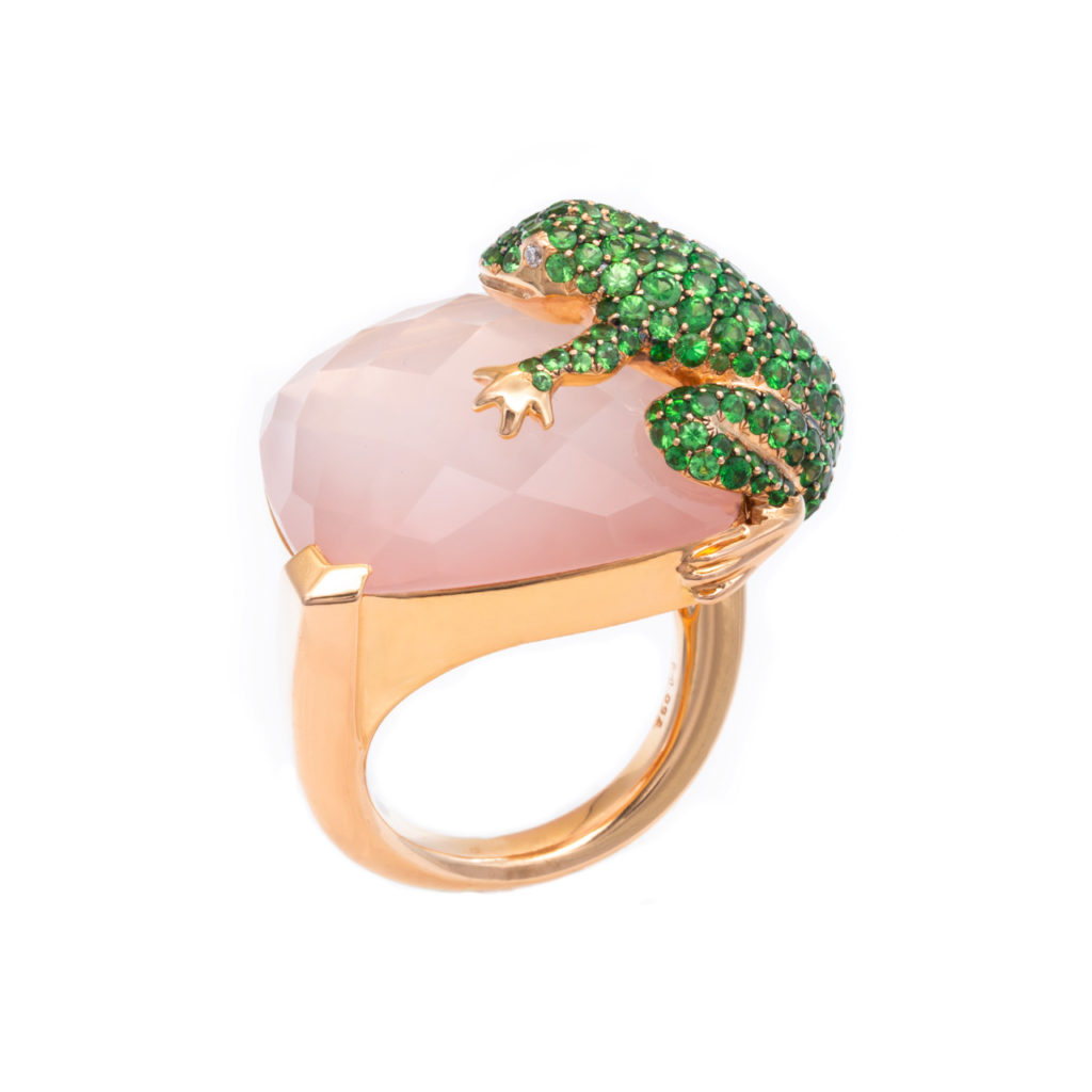 Bague En Argent Fin Avec Citrine Naturelle - Joaillerie - Neuf Sans Emballage
